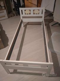 Lettino con doghe 