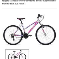 Mountain bike donna bambina