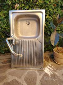 Lavandino in acciaio inox