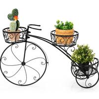 NUOVO Porta Piante A 3 Livelli Con Design Biciclet