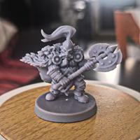 Dungeon's and dragons Heroquest nano barbaro 