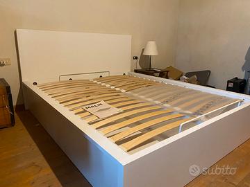 Letto ikea MALM bianco pari al nuovo