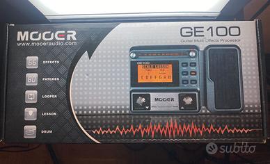 Pedaliera multieffetto chitarra Mooer GE100