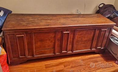 Cassapanca in Noce – Fine ‘700 Antiquariato