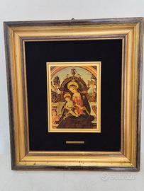 Litografia Pinturicchio Madonna con bambino
