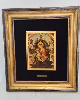 Litografia Pinturicchio Madonna con bambino
