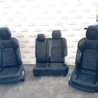 Kit sedili in pelle nera Porsche Cayenne 958 2016