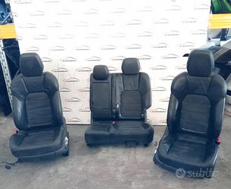 Kit sedili in pelle nera Porsche Cayenne 958 2016