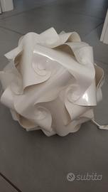 Lampadario a sospensione e abat jour 