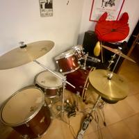 Batteria acustica completa VENDUTA