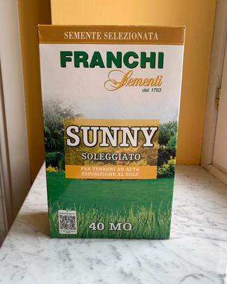 Semente Franchi del 2025 per prato soleggiato.