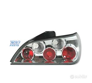 FANALI PEUGEOT 406 93-01 FONDO CROMATO