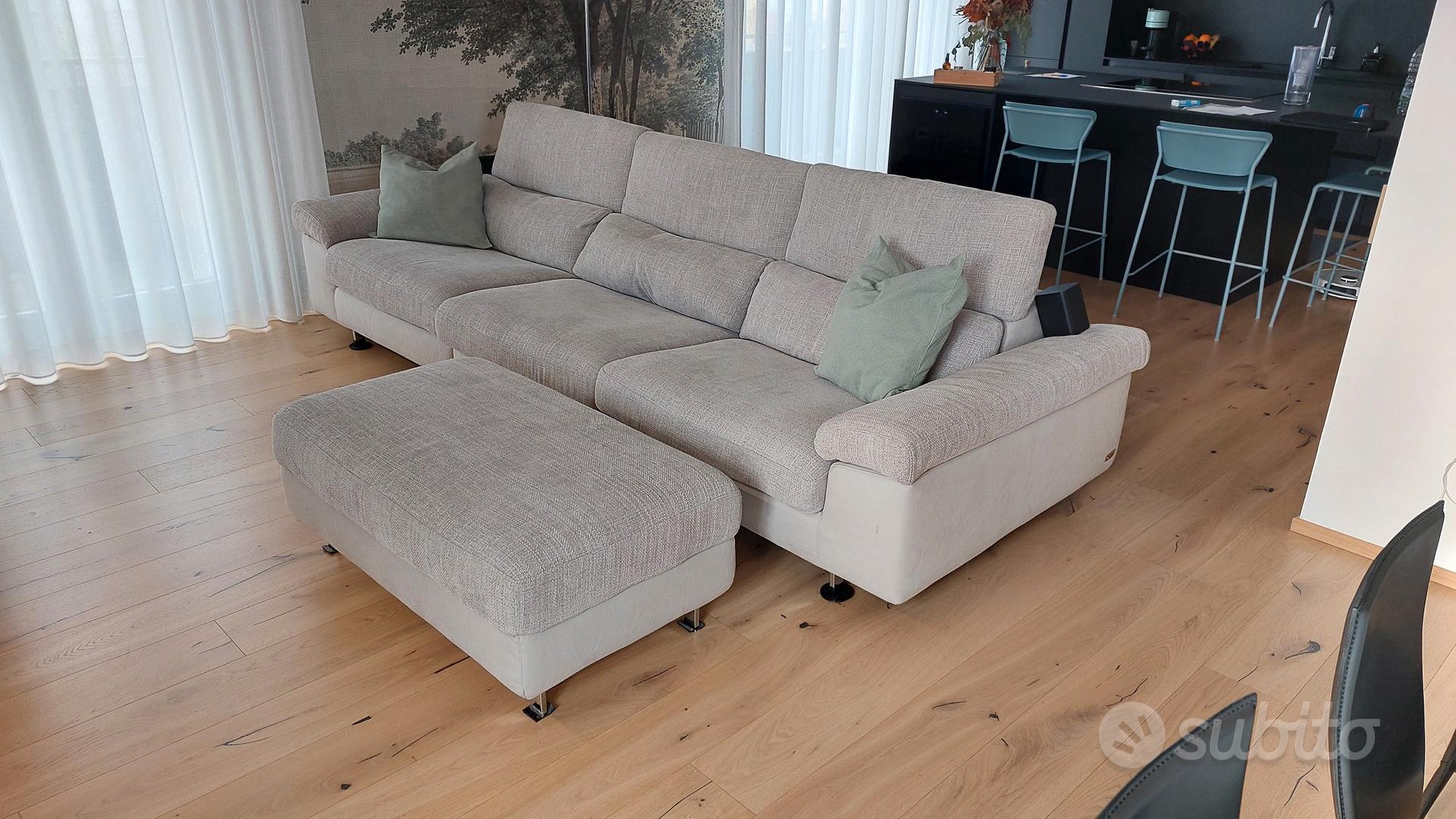 Divano NIBBIO PoltroneSofà 3m Pouf contenitore Arredamento e