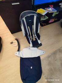 Inglesina passeggino trio Zippy evo +ovetto e base