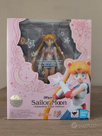 NUOVO Sailor Moon action figure originale BANDAI