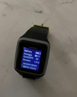 Orologio tomtom con gps per running