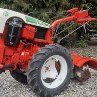 GRANDE motozappa CARRARO 18hp DIESEL AVVIAMENTO 