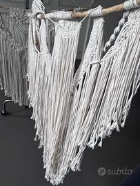 2 Pannello Macramè Boho Artigianale