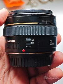 Canon 50mm ef f1.4  full frame e apsc 