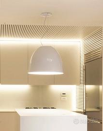 Artemide – Lampada a sospensione Nur Gloss Nero