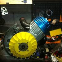 Blocco motore vespa parmakit sp09 135
