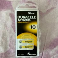 Batterie duracell per dispositivo acustico