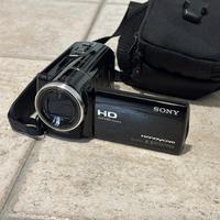 Sony HD Handycam Videocamera + Caricatore