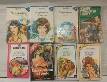 Lotto 8 libri vintage: narrativa,romance e ragazzi