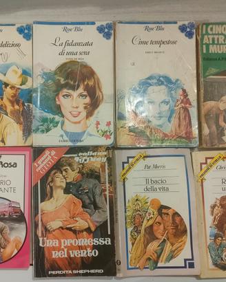 Lotto 8 libri vintage: narrativa,romance e ragazzi