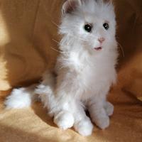 gatto bianco animatronic furreal Hasbro 2003 raro