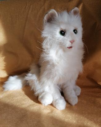 gatto bianco animatronic furreal Hasbro 2003 raro