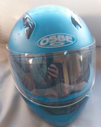 Casco integrale Osbe azzurro