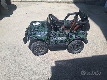 jeep elettrica bambino