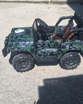 jeep elettrica bambino