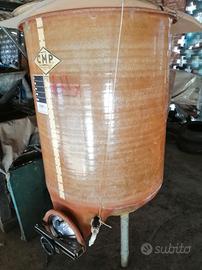 Botte in vetroresina per alimenti