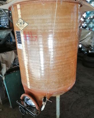 Botte in vetroresina per alimenti