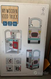 Foodtruck gioco in legno