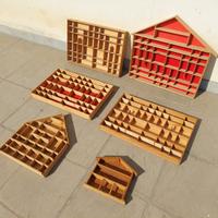 Bacheca in legno espositore