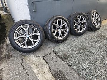 Cerchi+gomme da 19 bmw x5