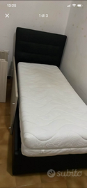 Letto singolo con casetto a scomparsa