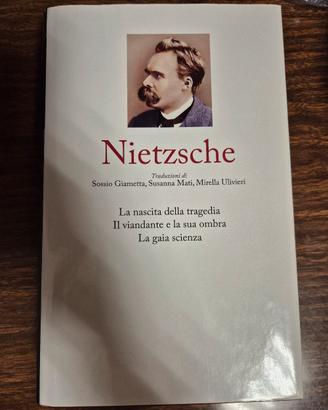 Libro con opere di Nietzsche