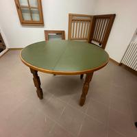 Tavolo rotondo allungabile