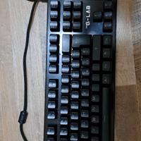 🎮 Tastiera da Gaming THE G-LAB KEYZ CARBON V3 – A