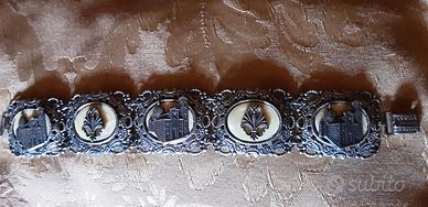 Bracciale Antico Bassorilievi su Bachelite