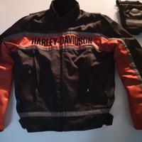  Giacca moto uomo HARLEY DAVIDSON con protezioni 