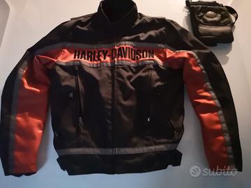  Giacca moto uomo HARLEY DAVIDSON con protezioni 