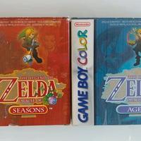 Zelda Oracle of Seasons + Zelda Oracle of Ages