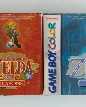 Zelda Oracle of Seasons + Zelda Oracle of Ages