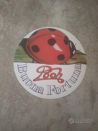 Adesivo stickers Vintage "POOH - Buona Fortuna"