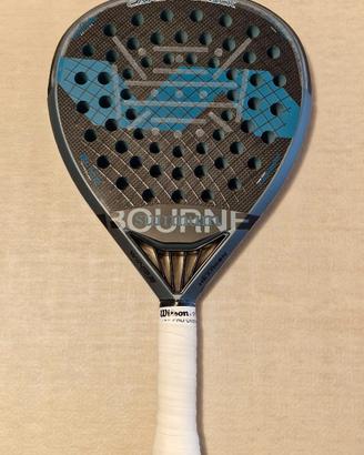 Racchetta PADEL VARLION Bourne Summum Carbon Black